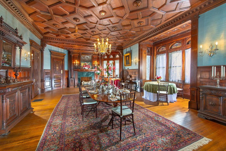 Gilded Age Mansions Ventfort Hall Mansion interior