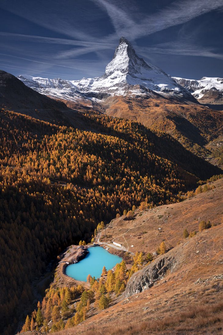 La Majestuosa Belleza De Los Alpes, Matterhorn, Suiza