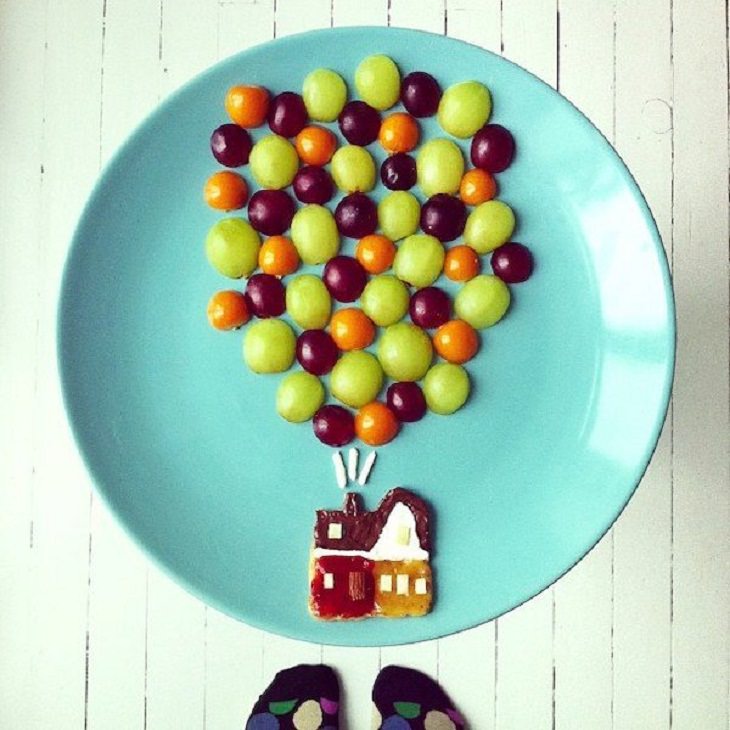 Desayunos Adorables, uvas