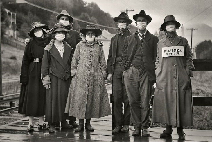 Fotos Históricas, pandemia de influenza española de 1918