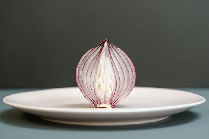 Intolerancia al Allium, cebolla morada