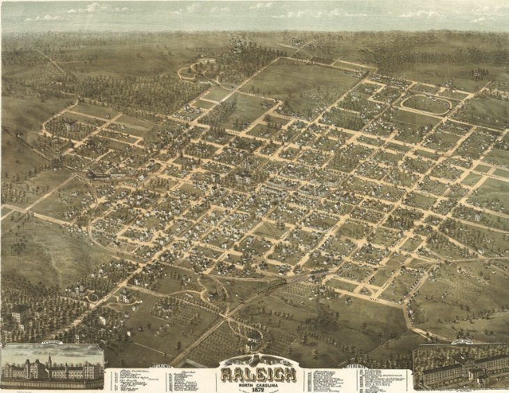 Raleigh, Carolina del Norte, 1792
