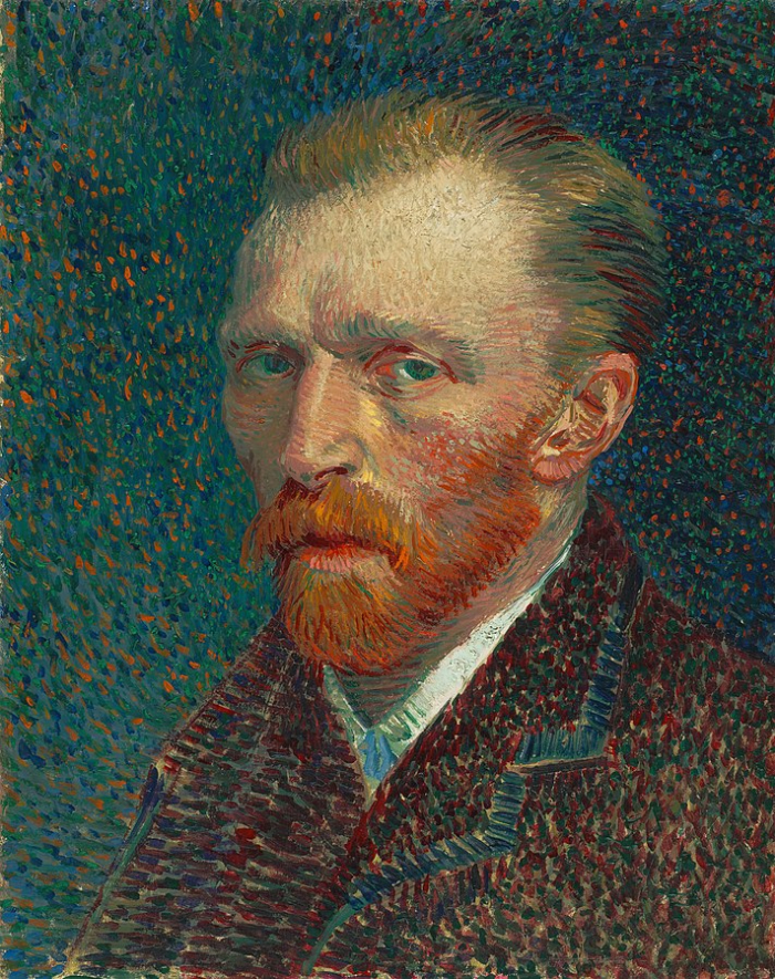 Autorretrato, de Vincent van Gogh, 1887