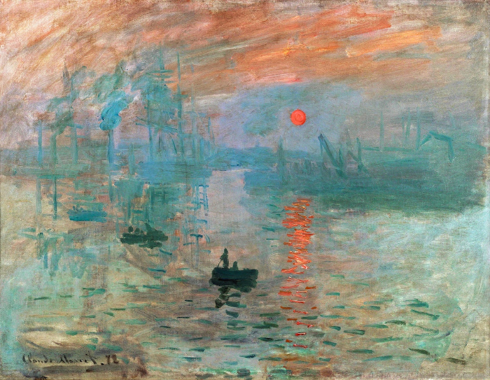 Amanecer, de Claude Monet, 1872