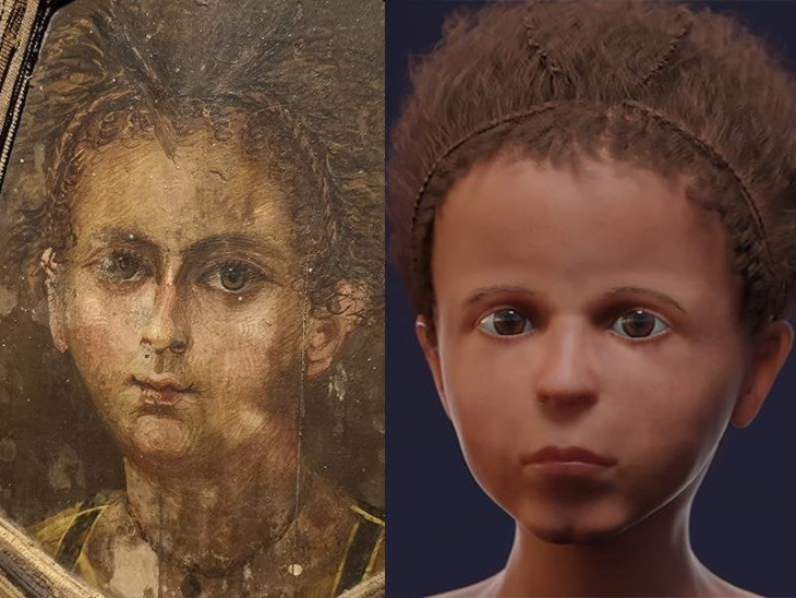 Reconstrucciones faciales antiguas - Antiguo niño egipcio