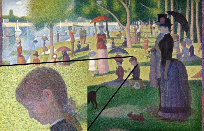 Un domingo en La Grande Jatte, de Georges Seurat