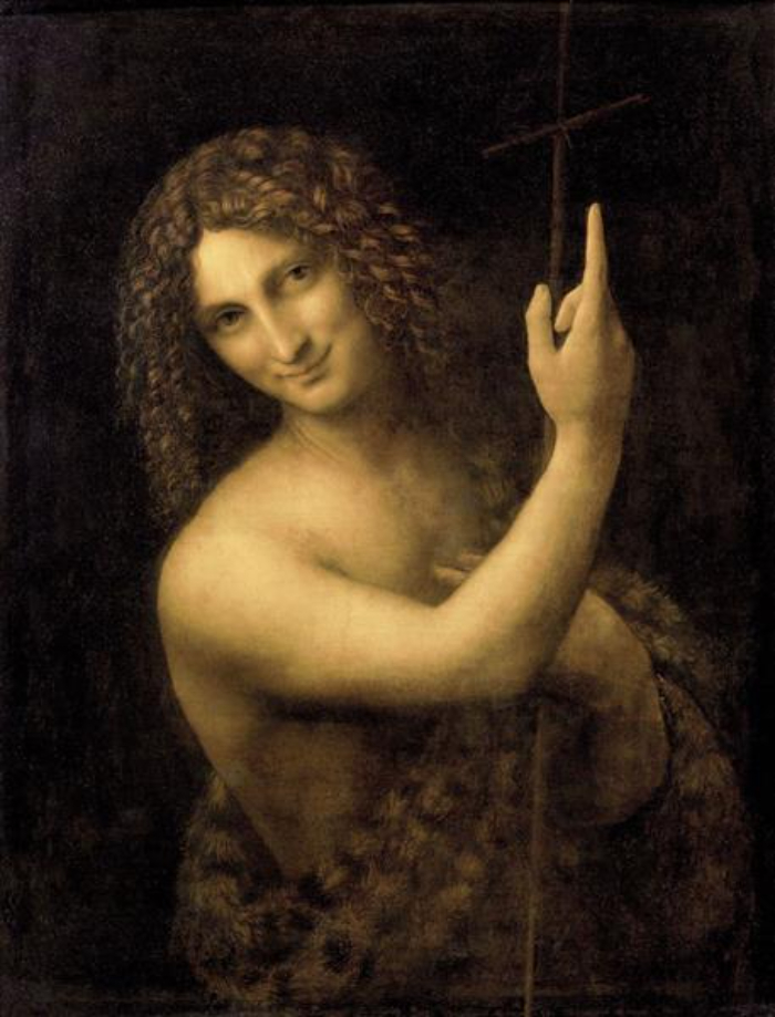 San Juan el Bautista por Lenoardo Da Vinci