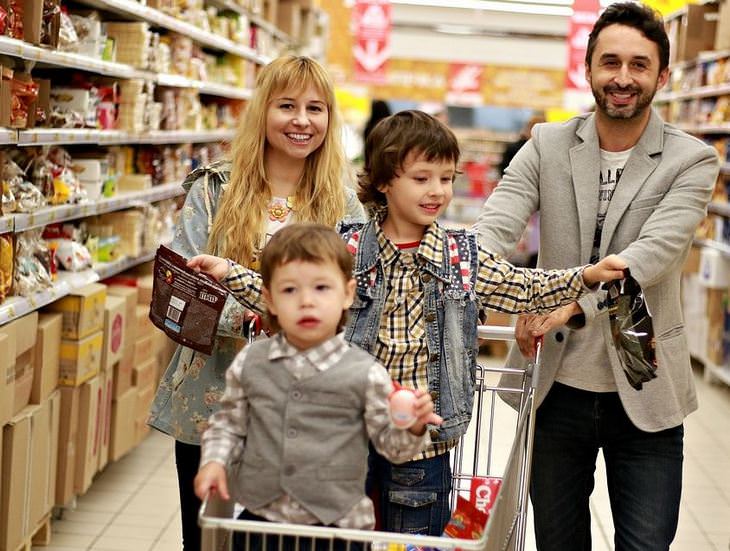 Cómo Equilibrar El Trabajo Con La Familia, familia de compras