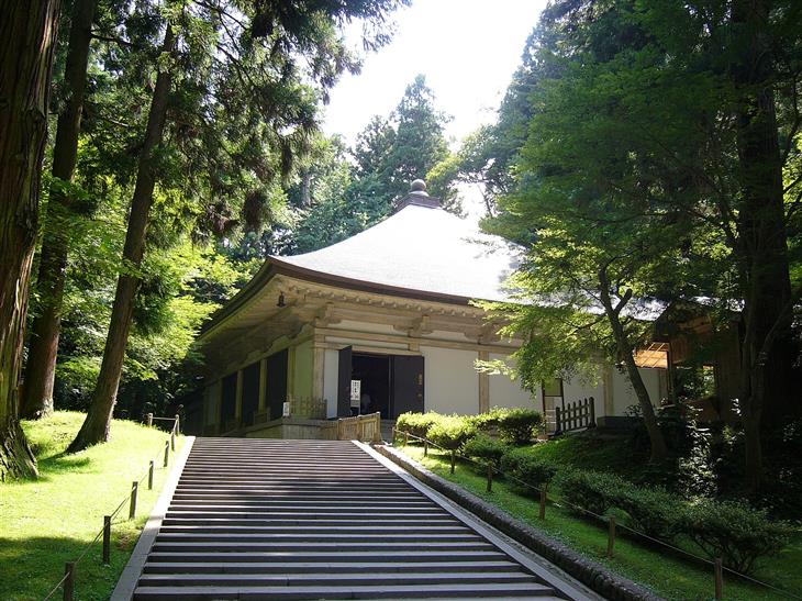 Arquitectura japonesa Templo Chuson Konjikido (Chūson-ji Konjiki-dō)