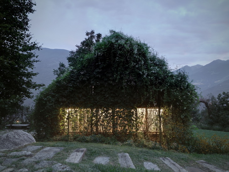 Edificios ecológicos "La caja verde" de Act Romegialli (2011)