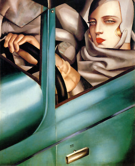 El Arte de Tamara de Lempicka, Autoretrato 1929