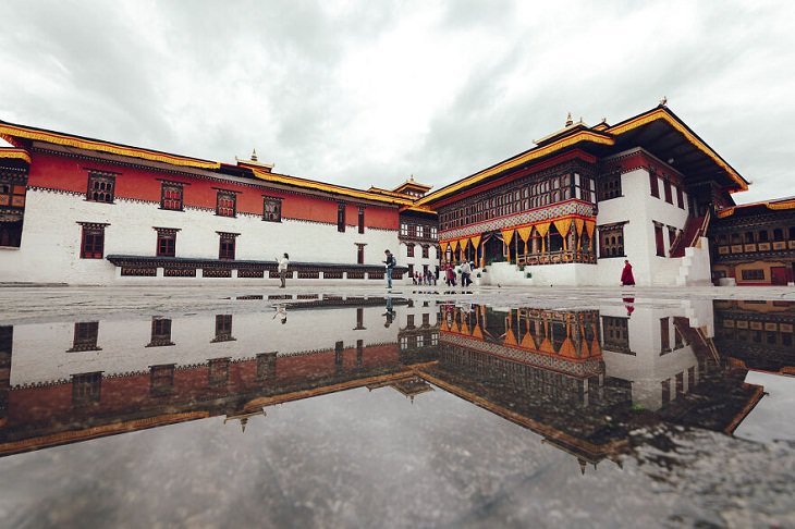Belleza de Bután, Tashichhoed-Dzong