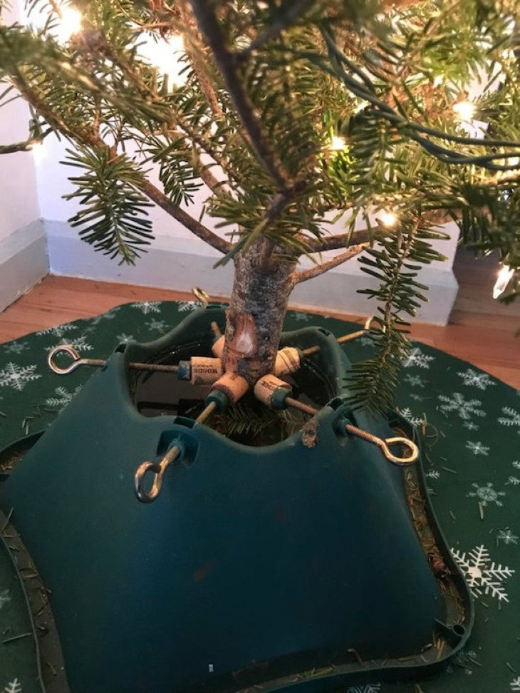 Montura de árbol de Navidad