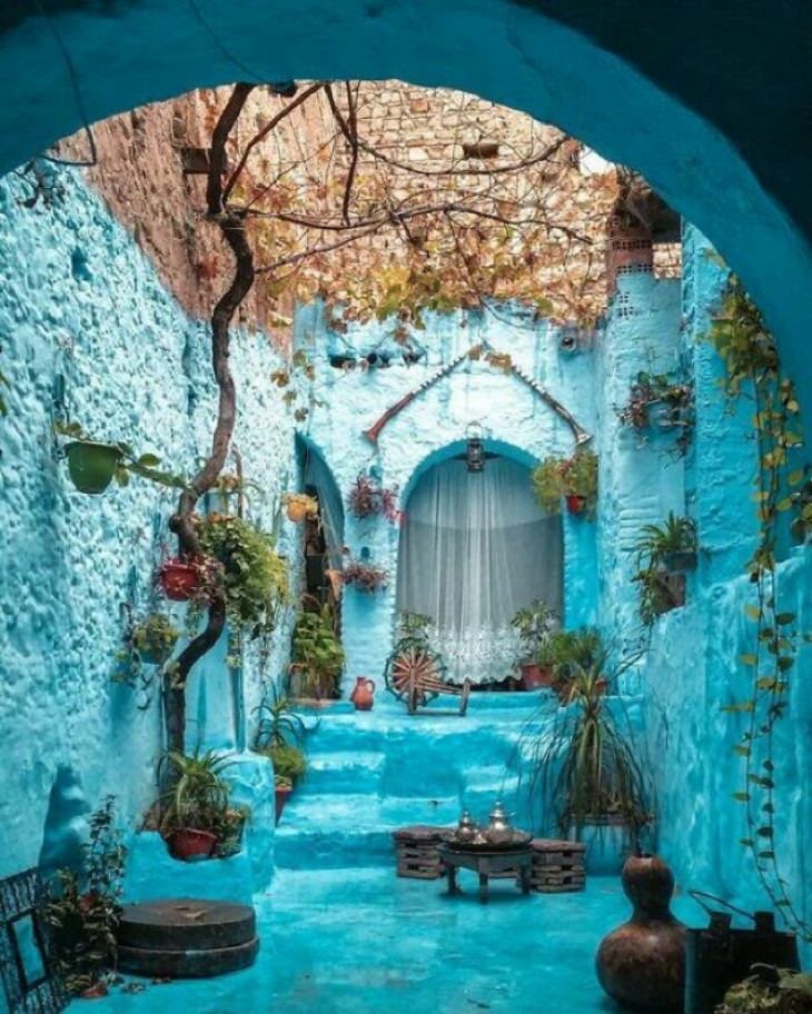 Obras Arquitectónicas Del Mundo, Chefchaouen, Marruecos