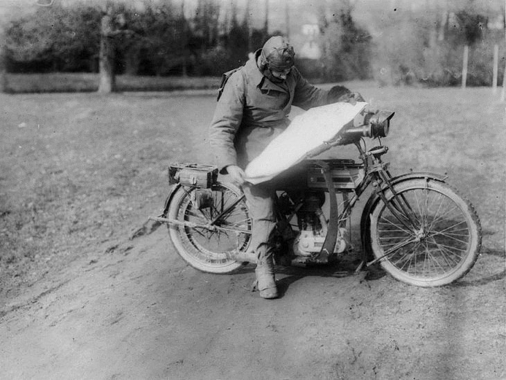 Motos en la Primera Guerra Mundial, Triumph