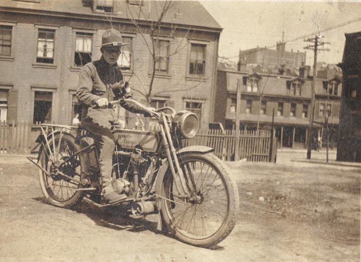 Las motos en la Primera Guerra Mundial, Harley-Davidson