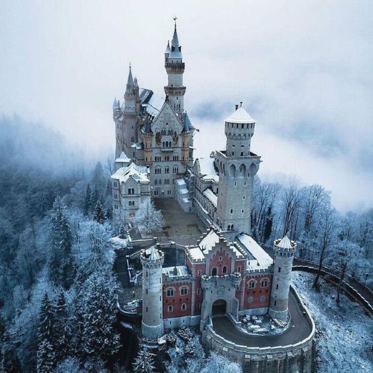 Obras Arquitectónicas Del Mundo, El castillo de Neuschwanstein en Alemania