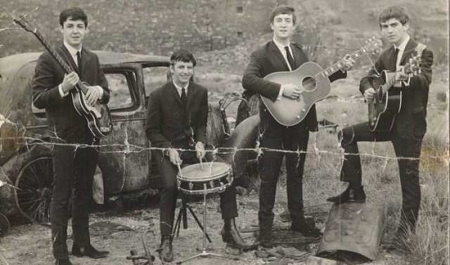 Fotos Antiguas a Color, Los Beatles, 1962