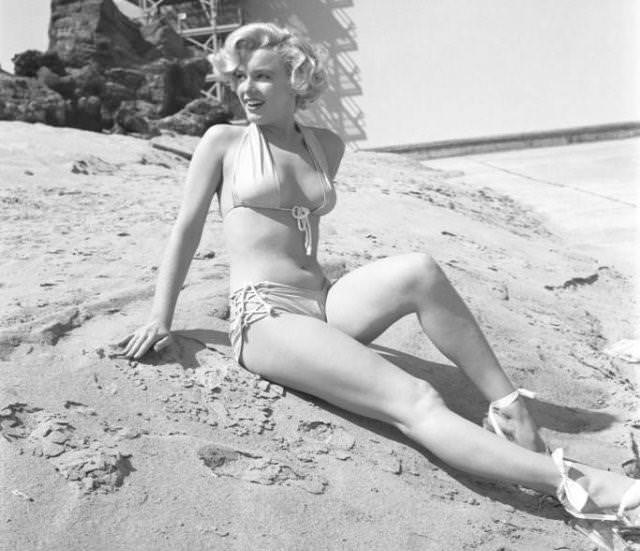 Fotos Antiguas a Color, Marilyn Monroe, 1951