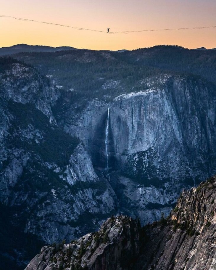 Miedo a las alturas, Valle de Yosemite
