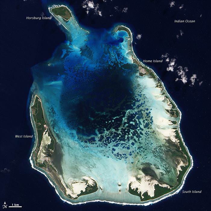 Las islas habitadas más remotas del mundo, isla de los Cocos