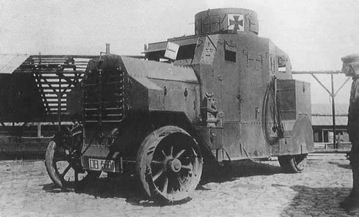 vehículos 1ª Guerra Mundial