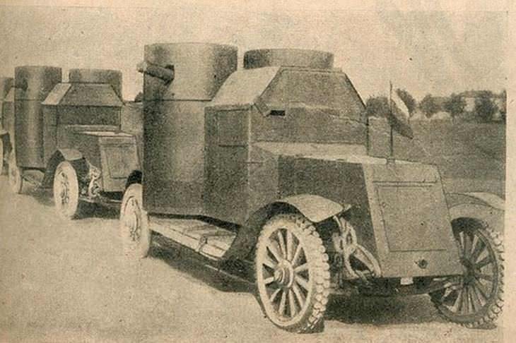 vehículos 1ª Guerra Mundial