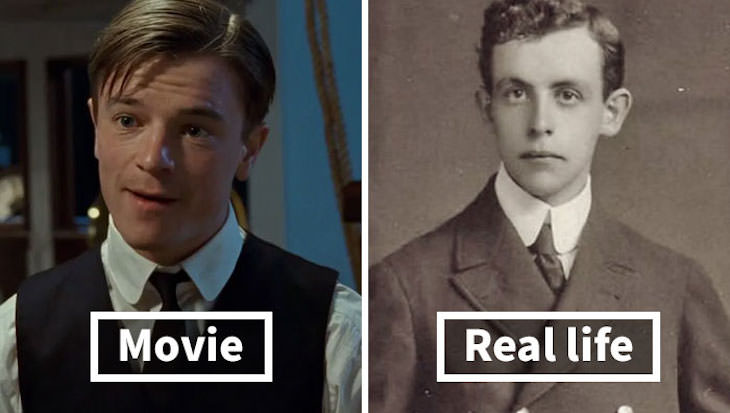 ¿Cómo eran los personajes del Titanic en la vida real?  John "Jack" Phillips