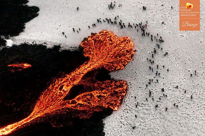 "Volcán en Islandia" de Jon Hilmarsson