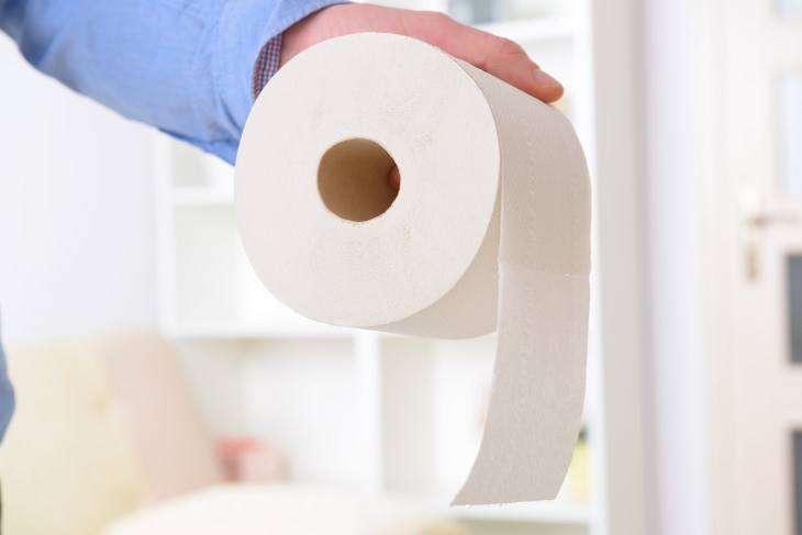 Mitos sobre el estreñimiento , papel higiénico 