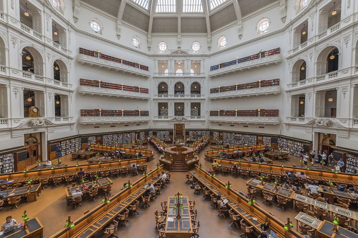 Hermosas Bibliotecas, Biblioteca Estatal de Victoria