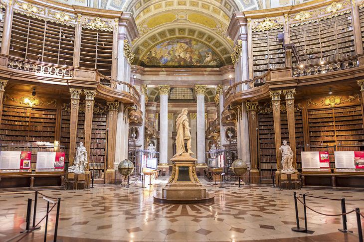 Bibliotecas hermosas, Biblioteca Nacional de Austria