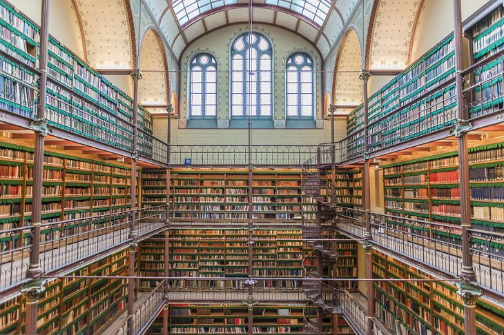 Hermosas Bibliotecas, Biblioteca del Museo Riiks