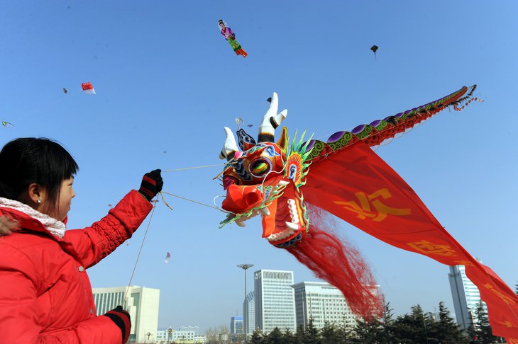 Ancient Chinese Inventions dragon kite traditional chinese