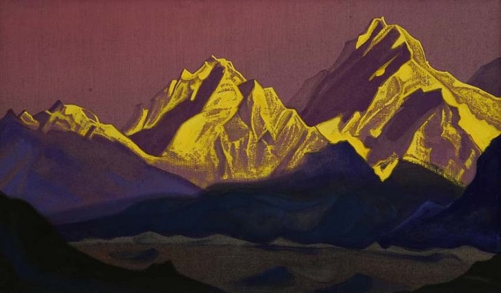 Paintings by Nicholas Roerich, Himalayas