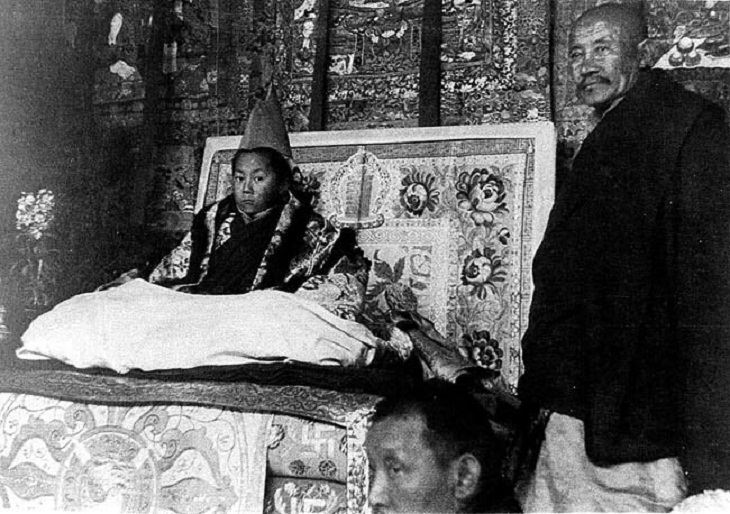 Fotos históricas únicas, Dalai Lama