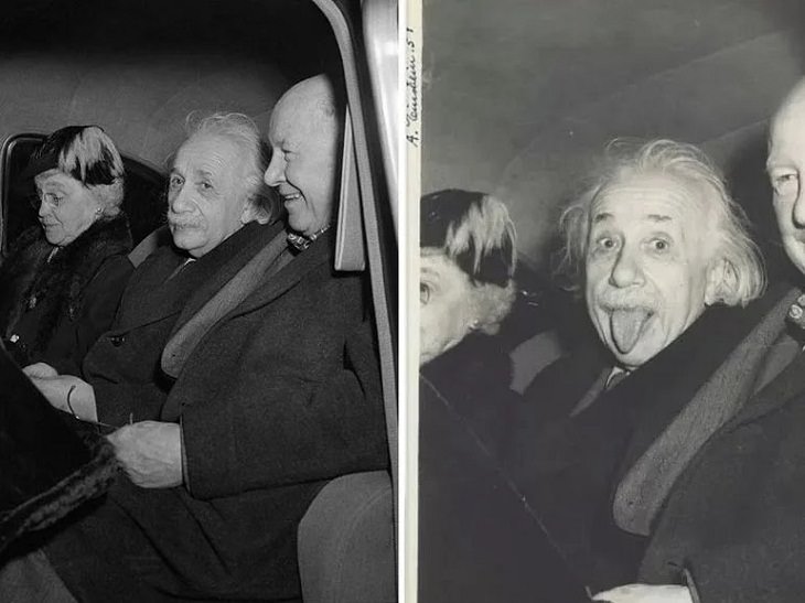 Fotos históricas únicas, Albert Einstein