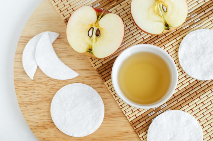 Beneficios De Las Manzas Para La Piel, rodajas de manzana