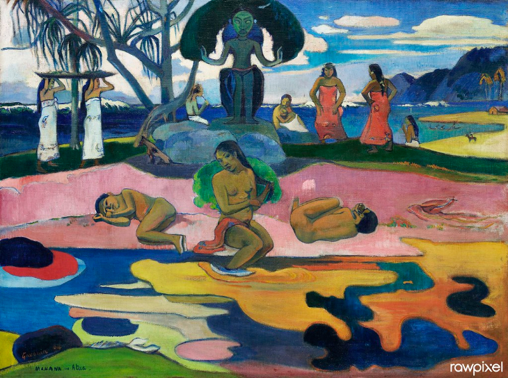 Paul Gauguin - 3. Mahana no atua (Día del Dios), 1984