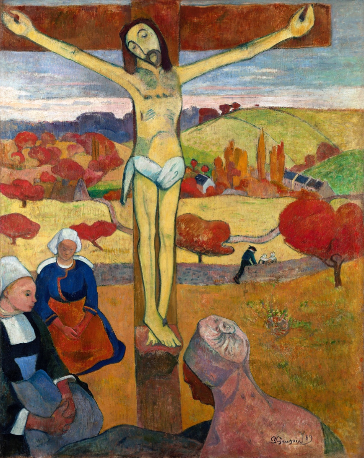 Paul Gauguin - 4. Cristo amarillo, 1889