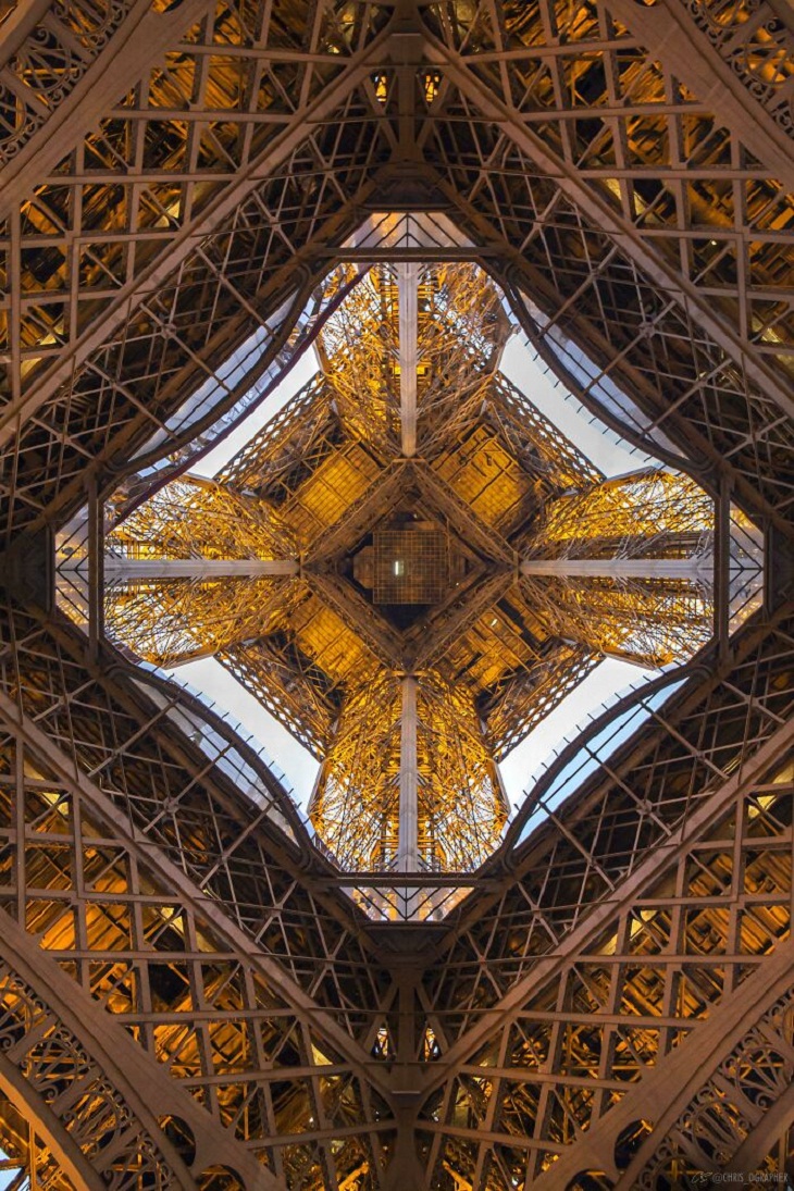 Perspectiva única, Torre Eiffel