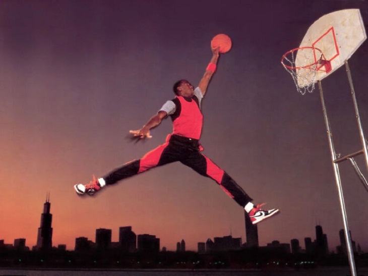 Perspectiva única, Michael Jordan