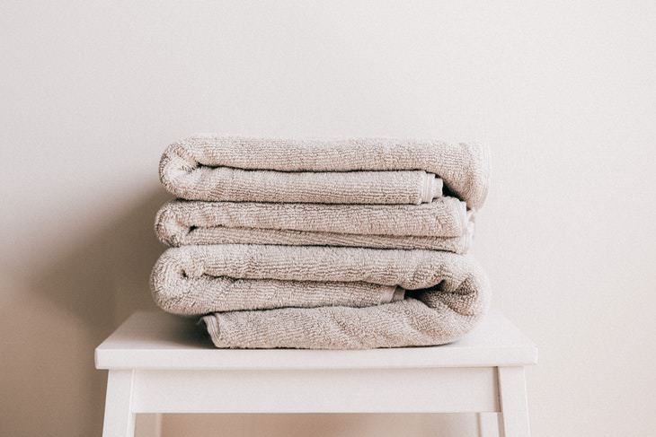 Consejos de limpieza rápida de toallas