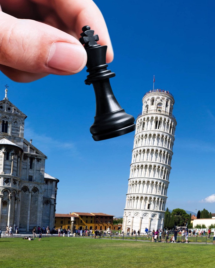 Fotos Desde Una Perspectiva Única, Torre de Pisa