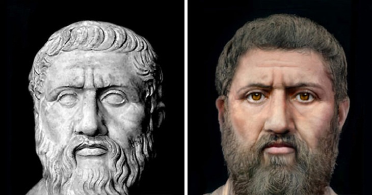 Reconstrucción Facial De Personajes Históricos, Filósofo griego Platón