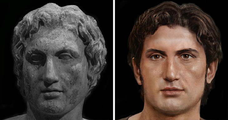 Reconstrucción Facial De Personajes Históricos, Rey de Macedonia Alejandro Magno