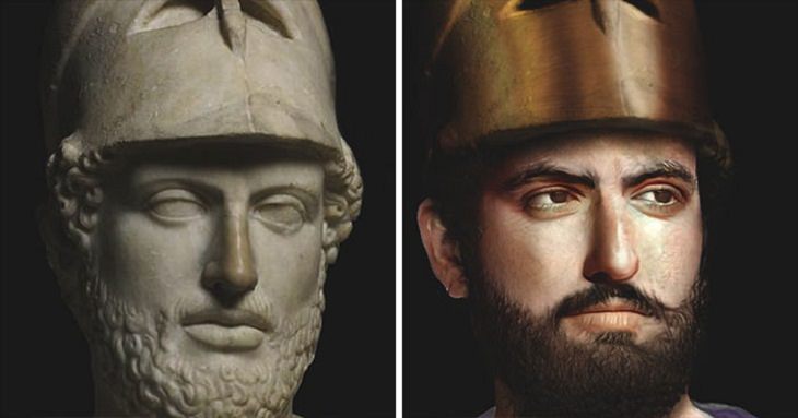 Reconstrucción Facial De Personajes Históricos, Estadista griego, orador y general Pericles