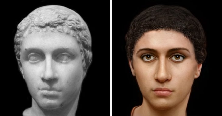 Reconstrucción Facial De Personajes Históricos, Gobernante egipcia Cleopatra