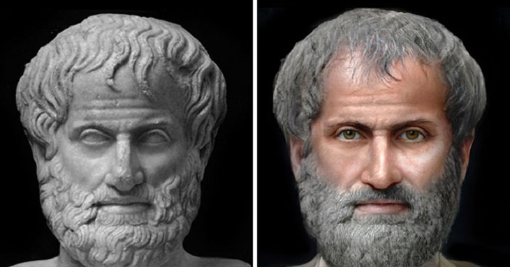 Reconstrucción Facial De Personajes Históricos, Filósofo griego Aristóteles