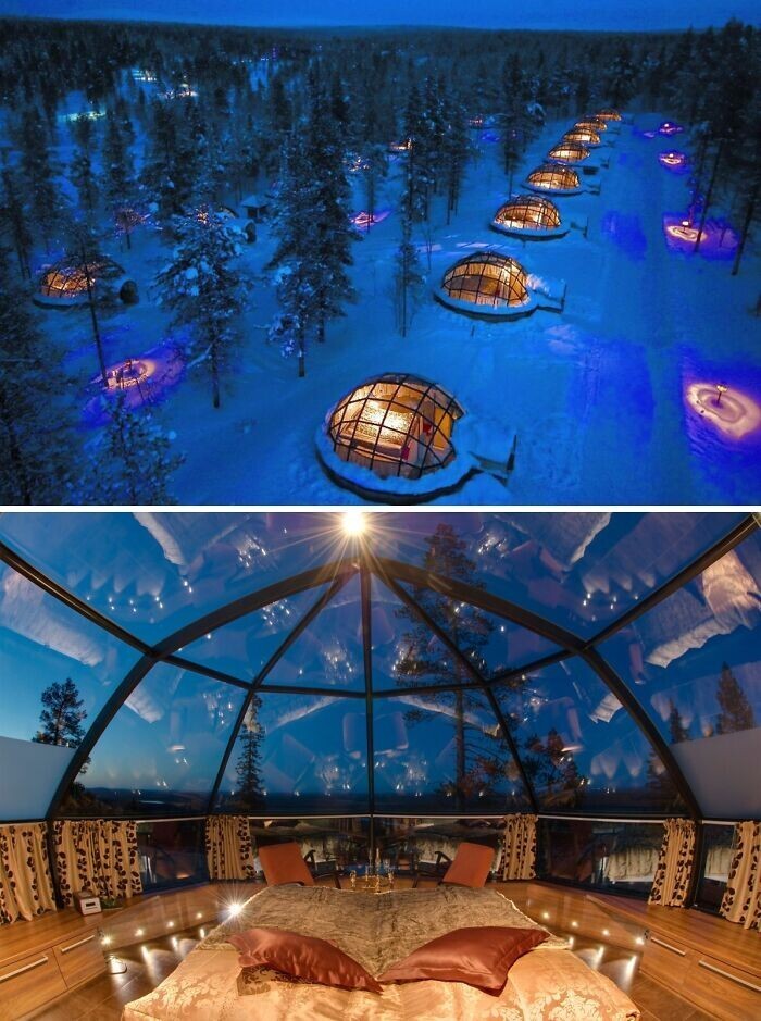 Hoteles Asombrosos Del Mundo, Kakslauttanen Arctic Resort - Finlandia